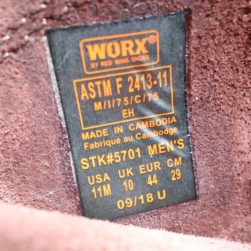 Worx by Red Wing Shoes worx by